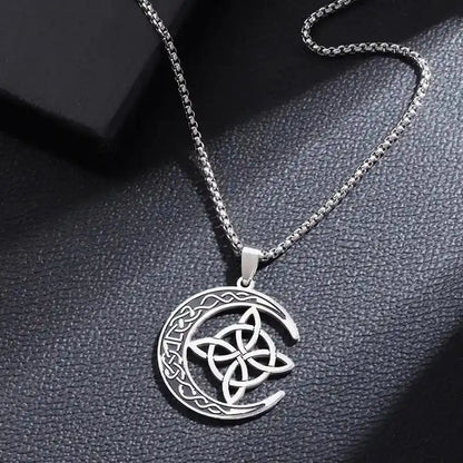 The Moon Knot Collection — Celtic Irish Witch Amulet Necklaces