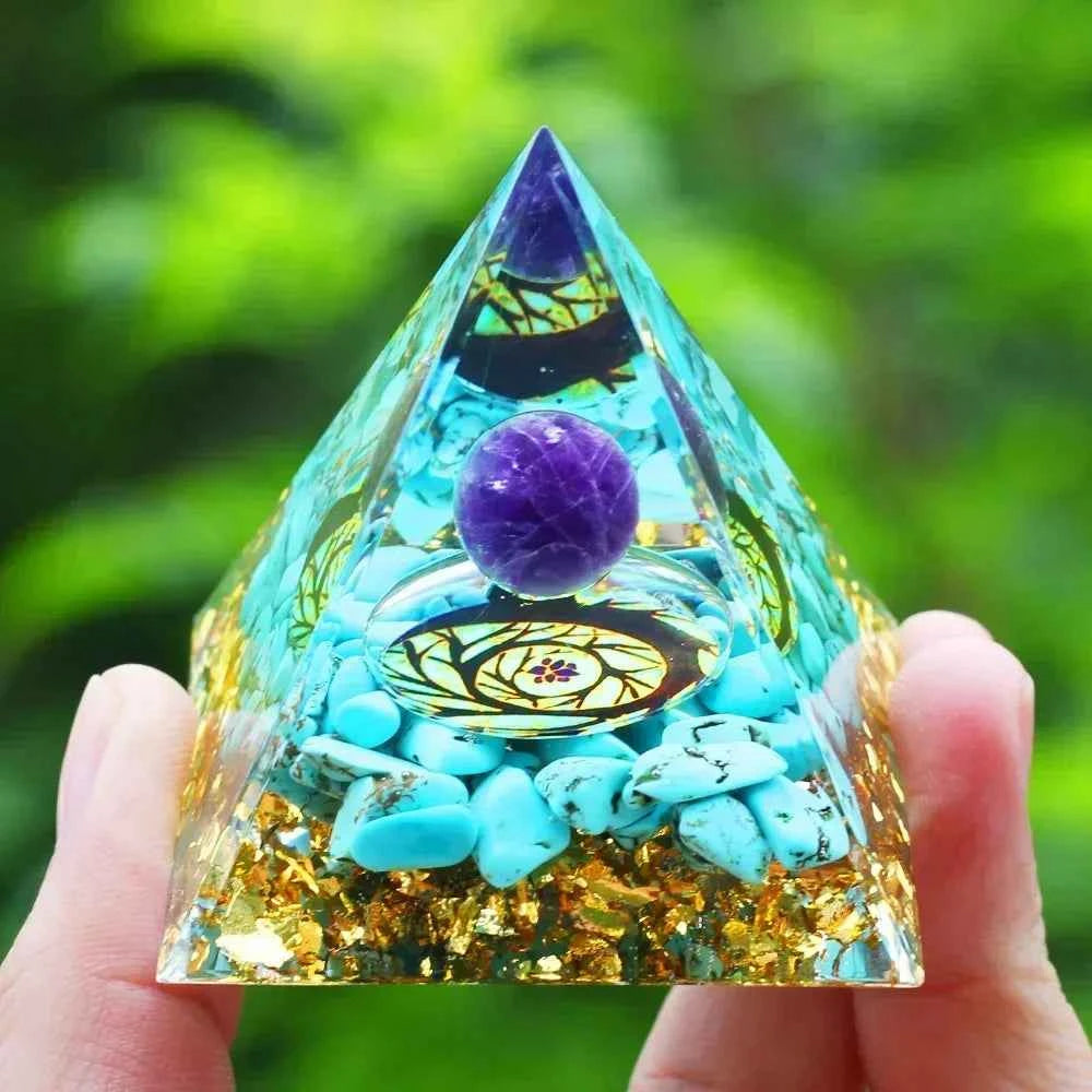 Energy Pyramid Orgonite Reiki