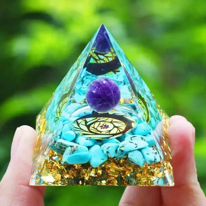 Energy Pyramid Orgonite Reiki - Pedlar's Attic