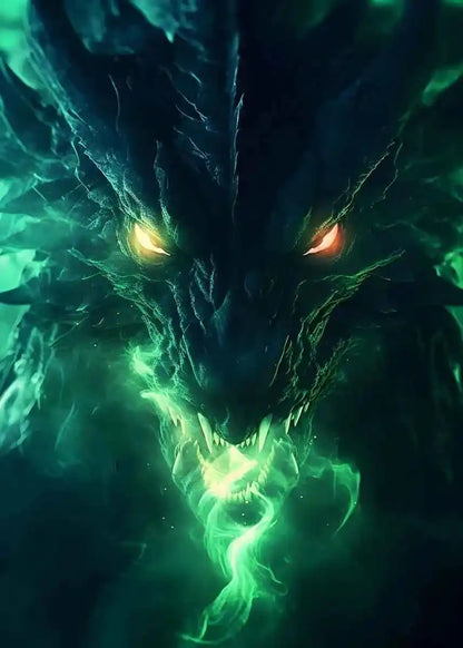Fantasy Dragon Mythical Animal Posters and Prints - Pedlar's Attic