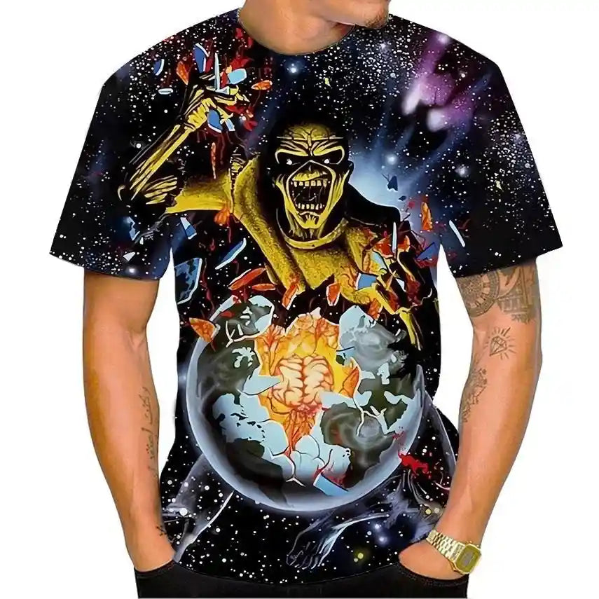 Heavy Metal Fashion Casual Men's Tee - Pedlar's Attic