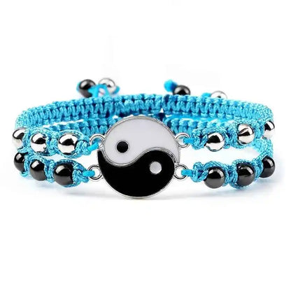 2Pcs/set Dragon Tai Chi Gossip Braided Bracelets lots of styles - Pedlar's Attic