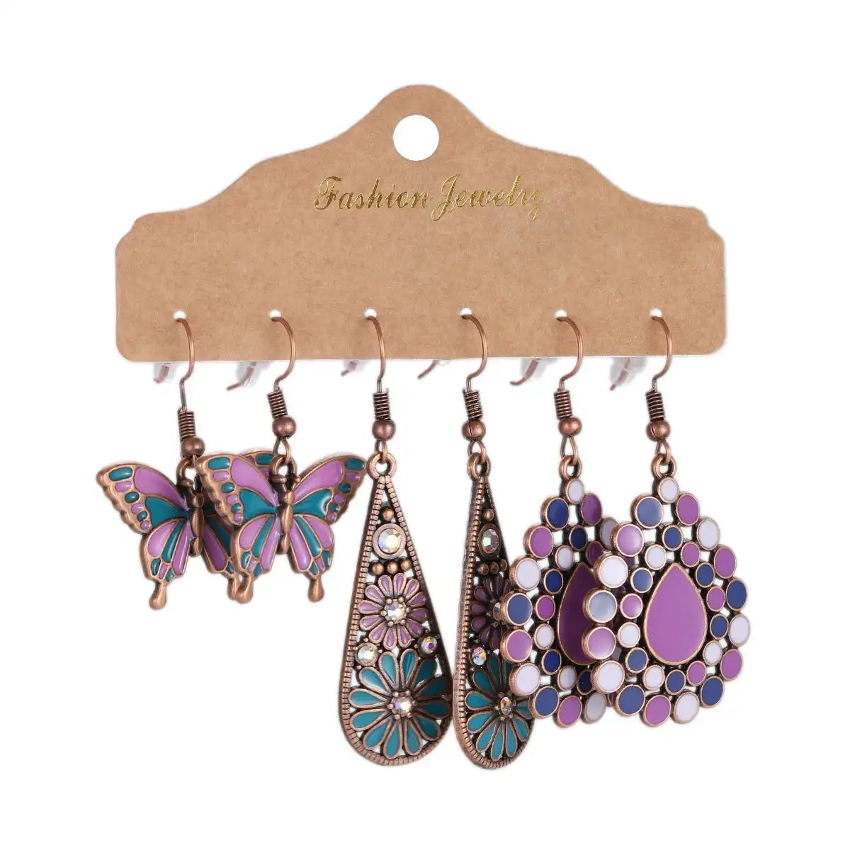 The Drawer of a Hundred Mornings — Boho Earring Sets