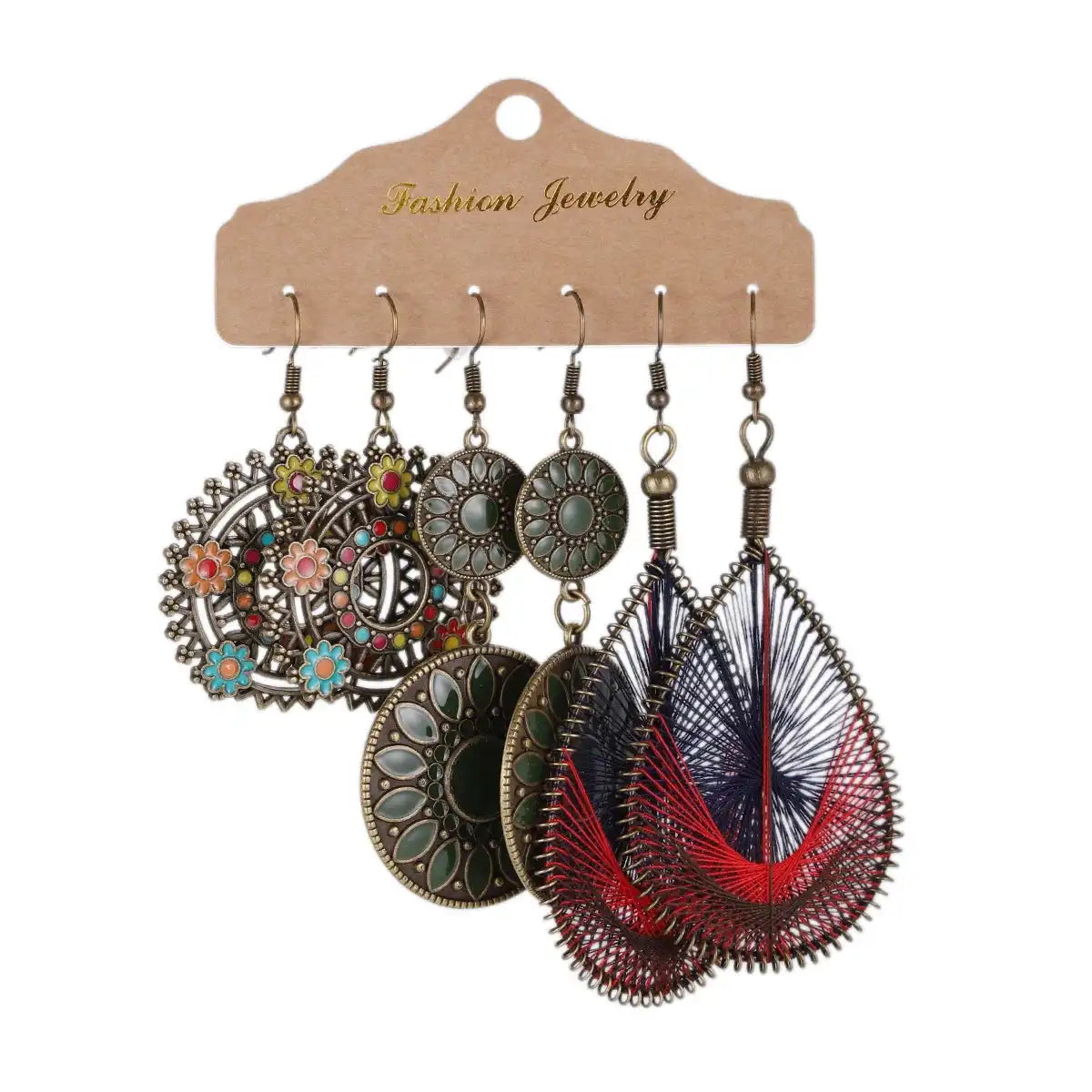 The Drawer of a Hundred Mornings — Boho Earring Sets