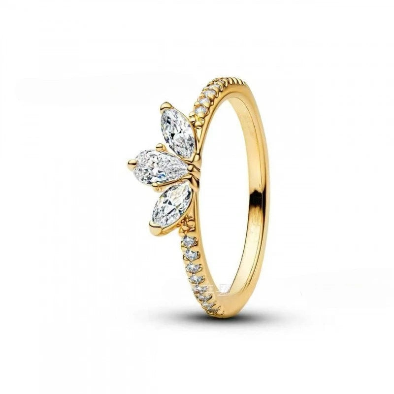 Aether-Reach Ring — 925 Sterling Silver Heart & Butterfly