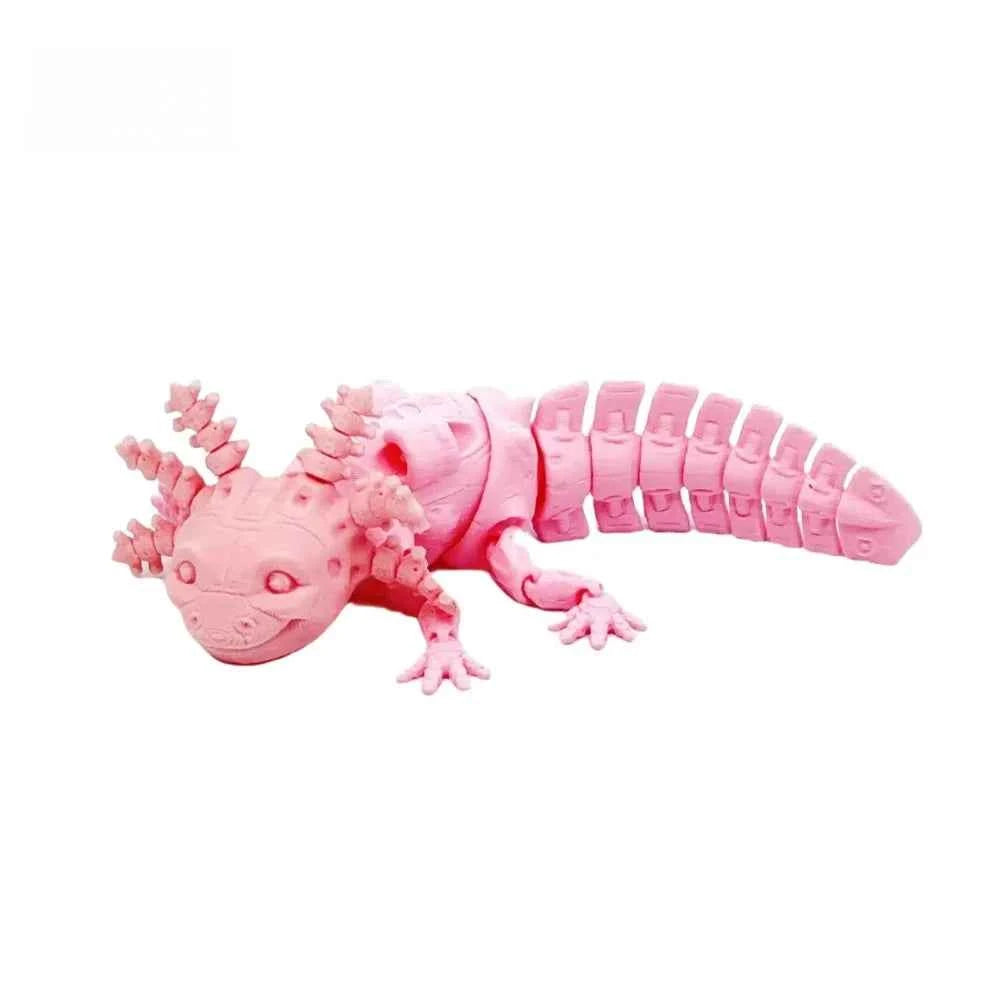 3D Animals Printed Articulated Axolotl - Pedlar's Attic