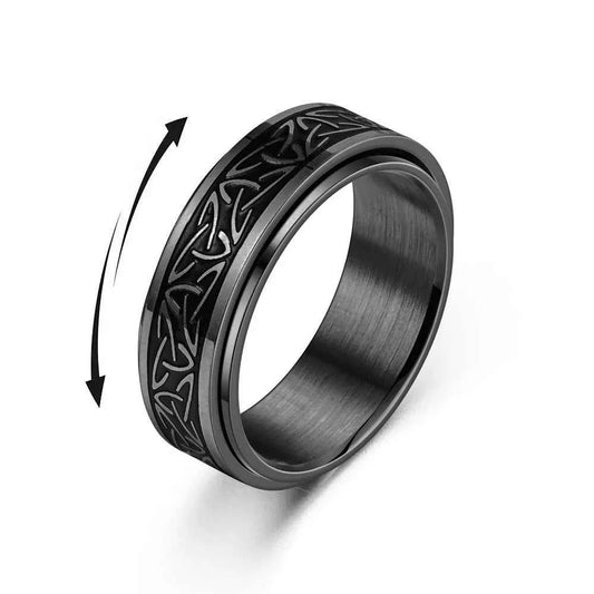 Viking Celtic Knot Rune Rings