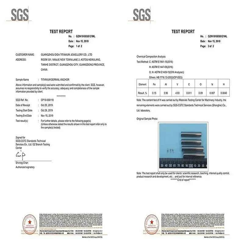 1pc Snake 14G Titanium Industrial Straight Barbells