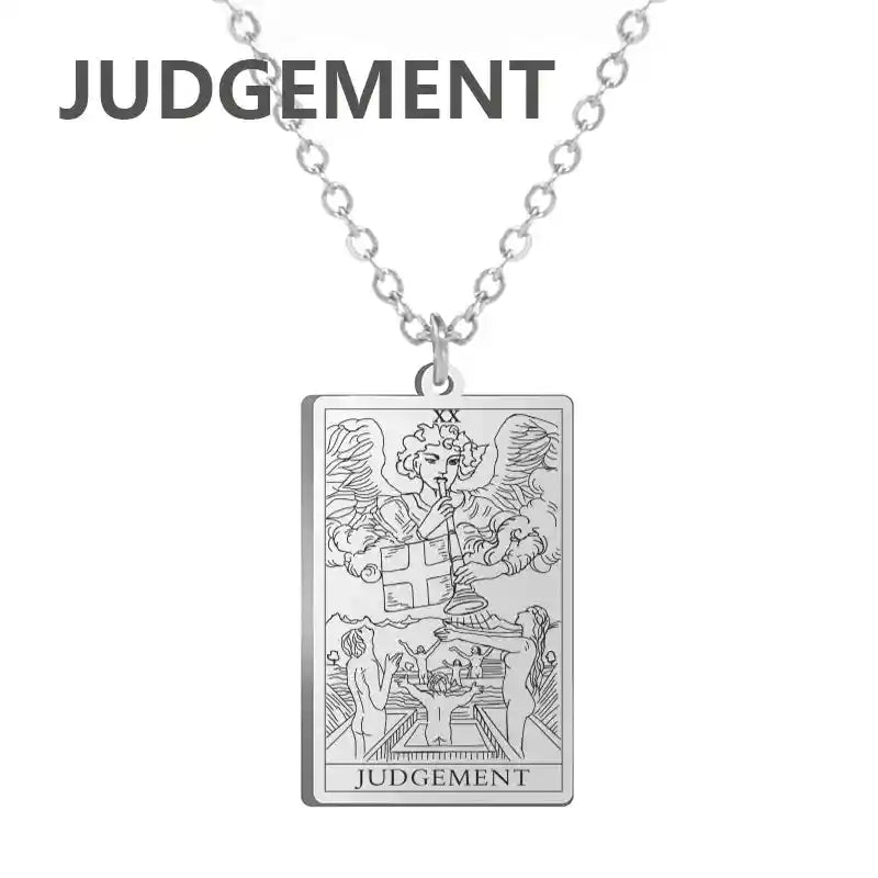 Dawapara Tarot Cards Necklace Women - Pedlar's Attic