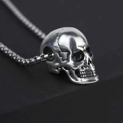 Skull Pendant Chain - Pedlar's Attic