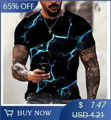 3D men's jersey summer new sports and leisure