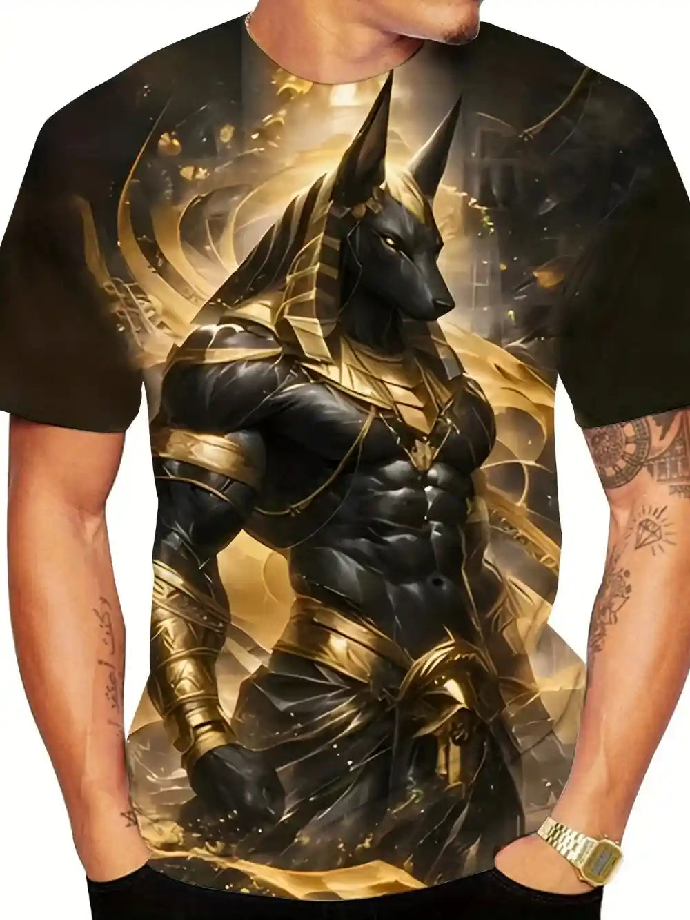 Men's Egyptian Anubis T-Shirt - Pedlar's Attic
