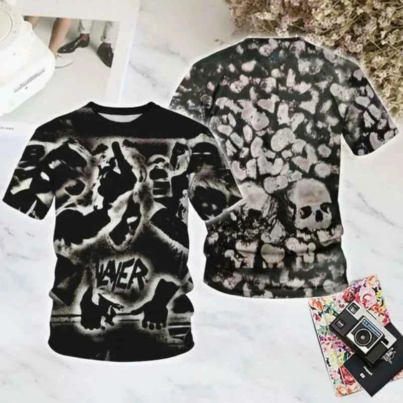 3D T-Shirts -multiple styles! SLAYER! Men's T-shirts