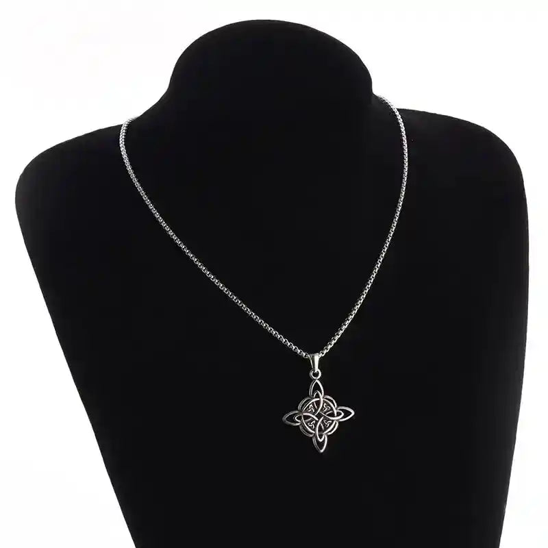 The Odin Quad — Celtic Norse Statement Necklace