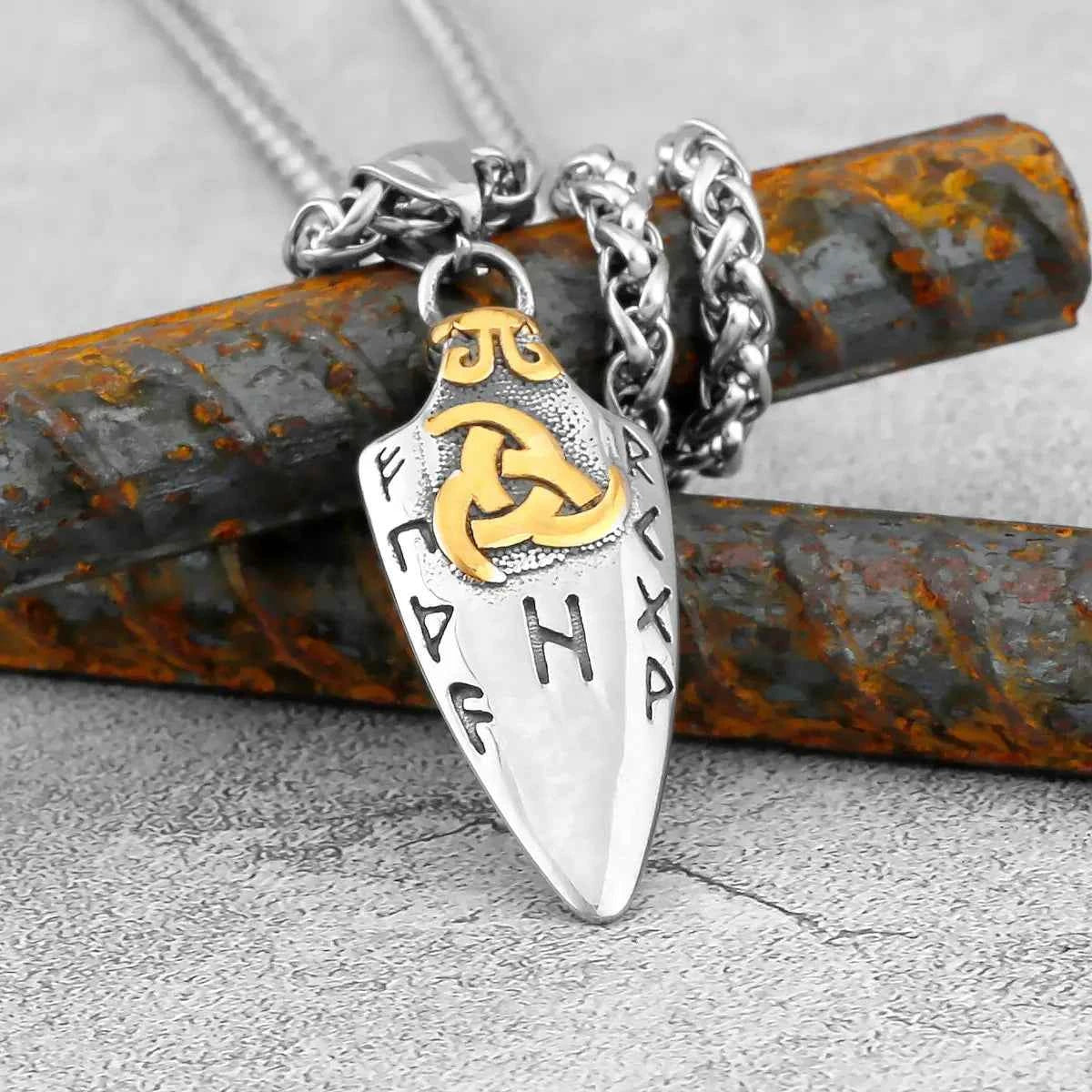 Norse Runes Odin's Spear Necklaces