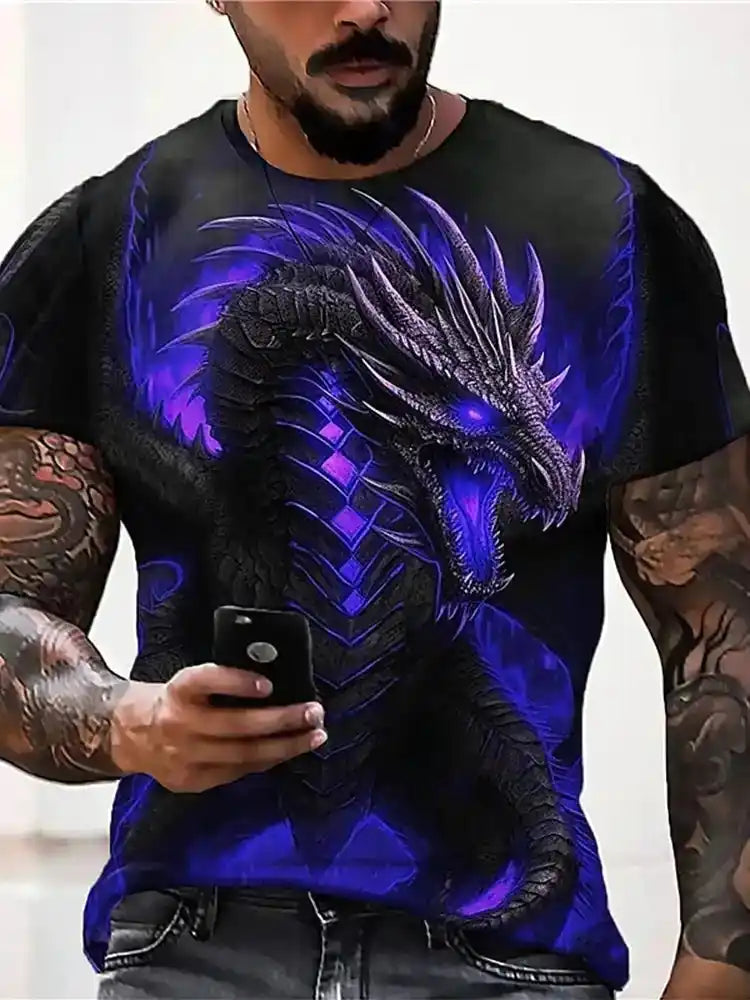 Dragonforged — Dragon 3D Scale Tee