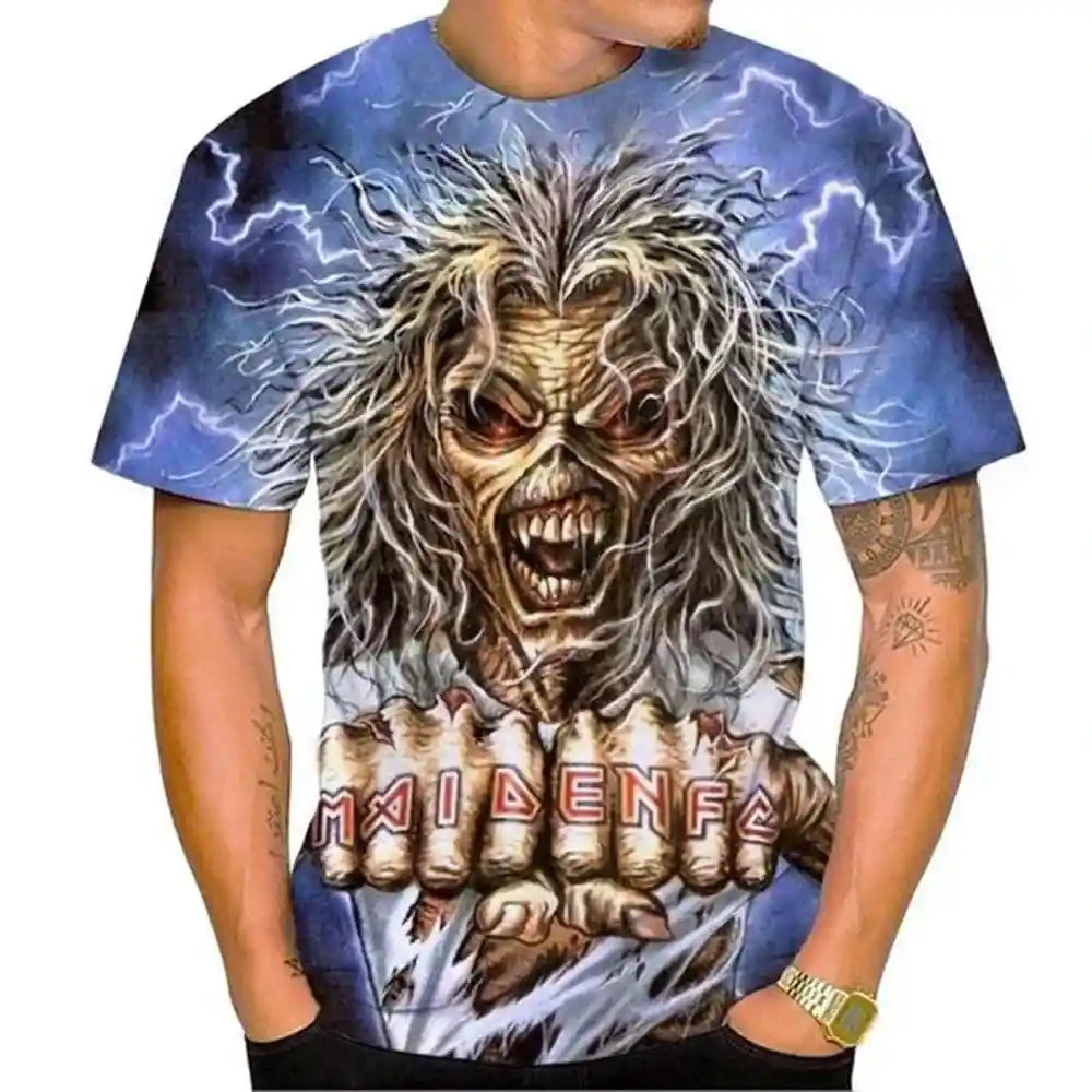 Live Dead – Rock & Metal 3D Print Tee