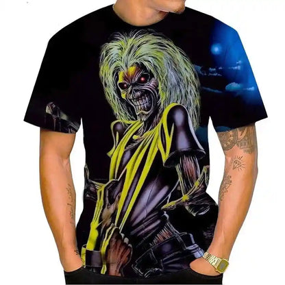 Heavy Metal Fashion Casual Men's Tee - Pedlar's Attic