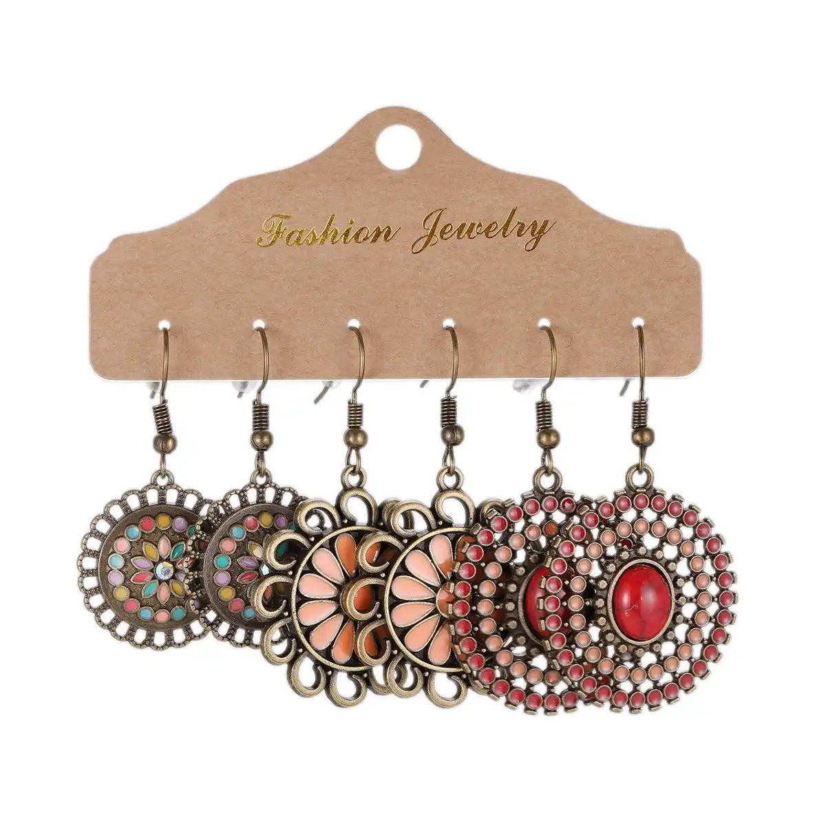 The Drawer of a Hundred Mornings — Boho Earring Sets