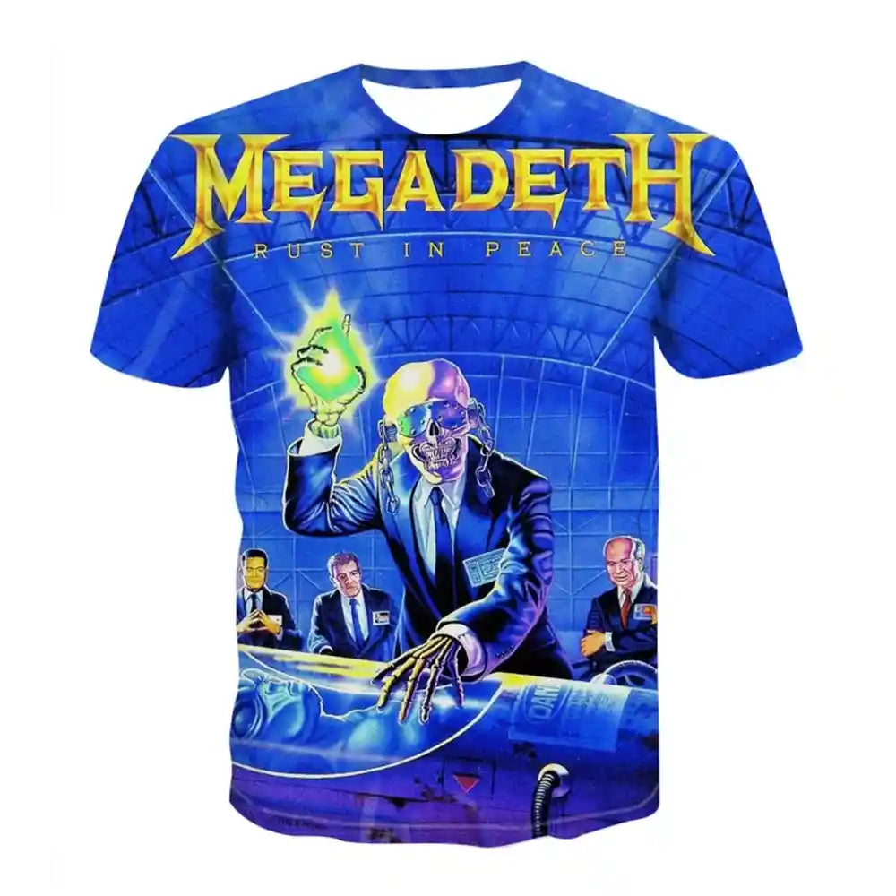 Luna's Pick: Megadeth 3D Graphic Tee