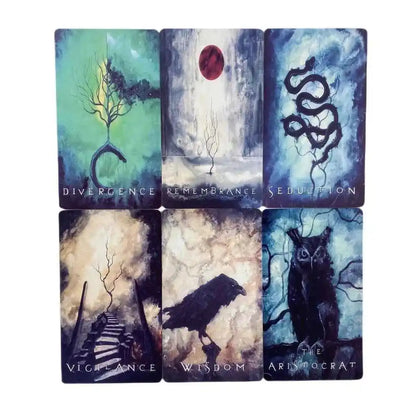 Spirit & Shadows Oracle Cards Divination Deck English Vision Edition Tarot Board Playing Game For Party - Pedlar's Attic