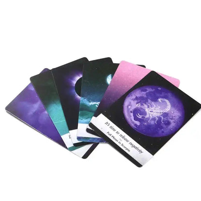 Moonology Manifestation Oracle Tarot Cards Board Game For Fate Divination Entertainment Party Game Entertainment Parties - Pedlar's Attic