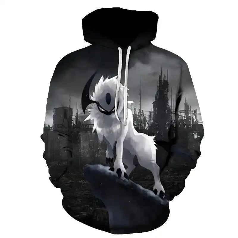 The Wolf Doesn't Explain Itself — 3D Wolf Oversized Hoodie