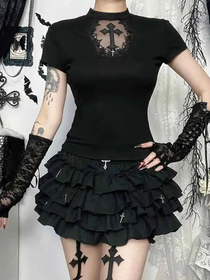 AltGoth Dark Gothic Basic T-shirt - Pedlar's Attic