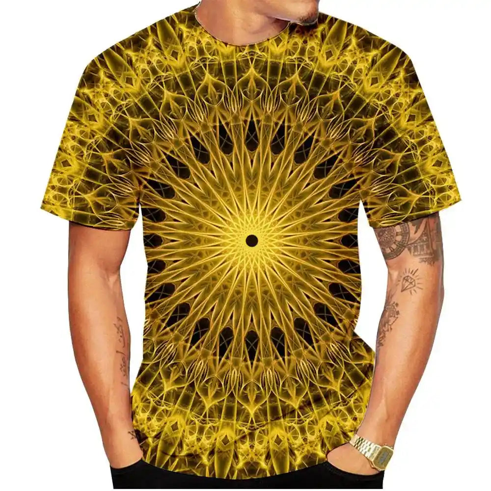 Chelle's Garden – Bohemian Mandala 3D Tee