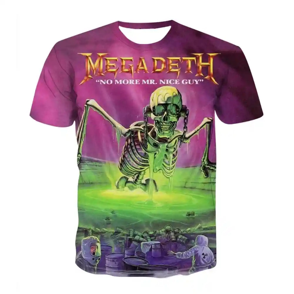 Luna's Pick: Megadeth 3D Graphic Tee