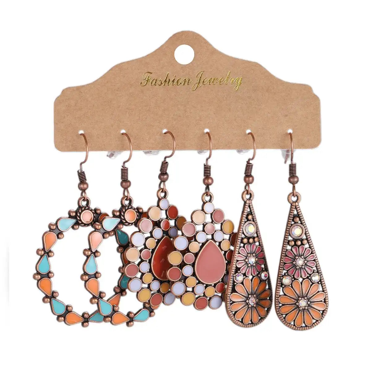 The Drawer of a Hundred Mornings — Boho Earring Sets