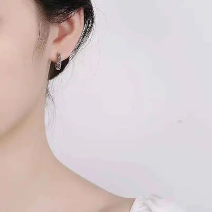 Vintage Simple Small Hoop Earrings Stainless Steel Hypoallergenic Earrings for Men Women Cool Indian Boho Jewelry - Pedlar's Attic