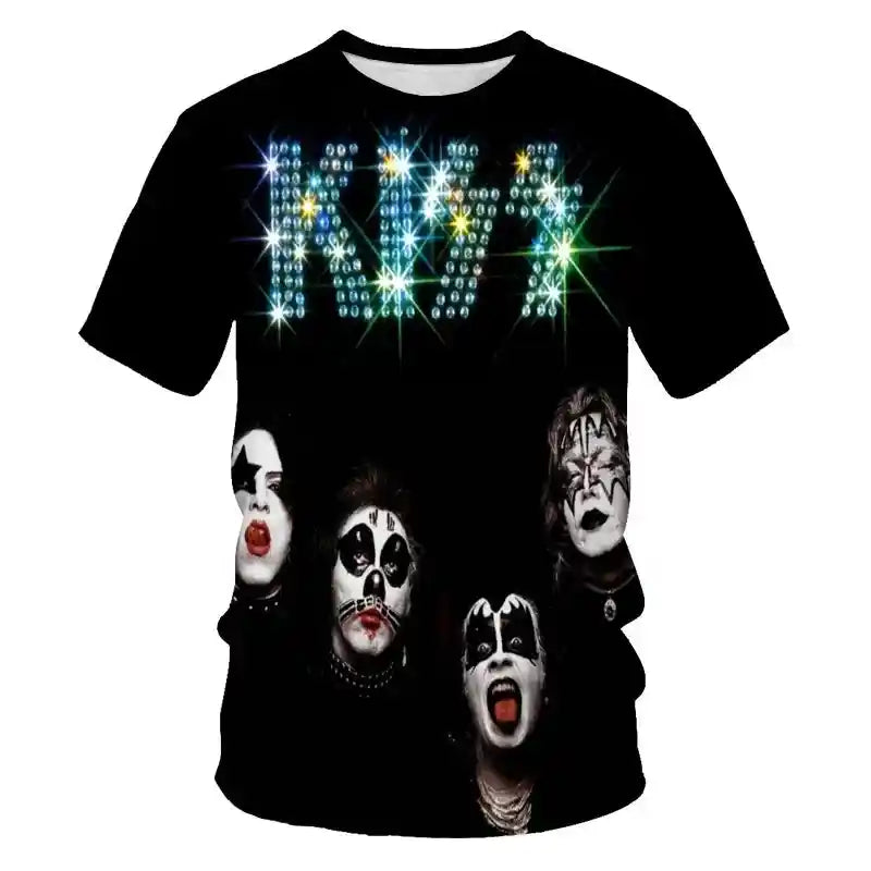 Detroit Rock City – KISS 3D Print Tee