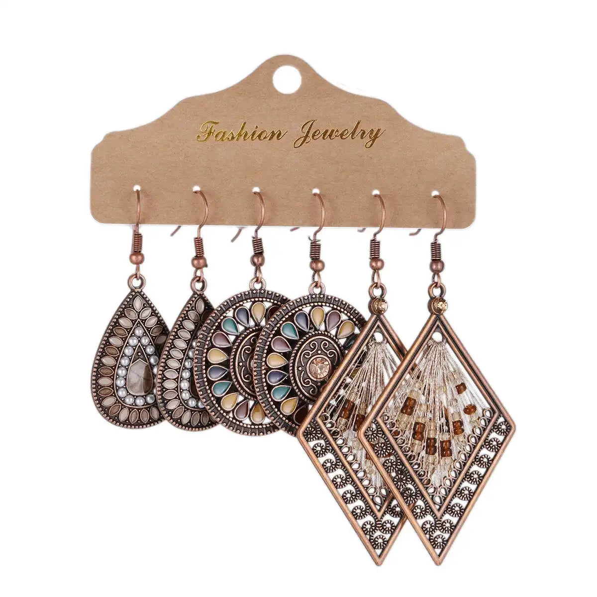 The Drawer of a Hundred Mornings — Boho Earring Sets