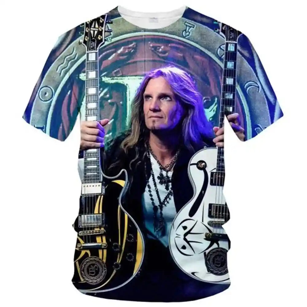 Luna's Whitesnake – The Rock Spirit 3D Tee