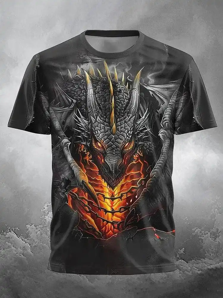 Dragonforged — Dragon 3D Scale Tee