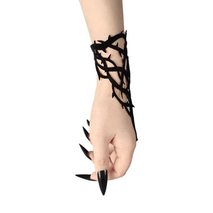 What the Forest Grows — Corrupt Forest Thorn & Web Bracelet