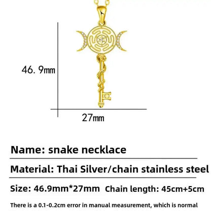 Hekate Wheel Pendant Necklace - Pedlar's Attic