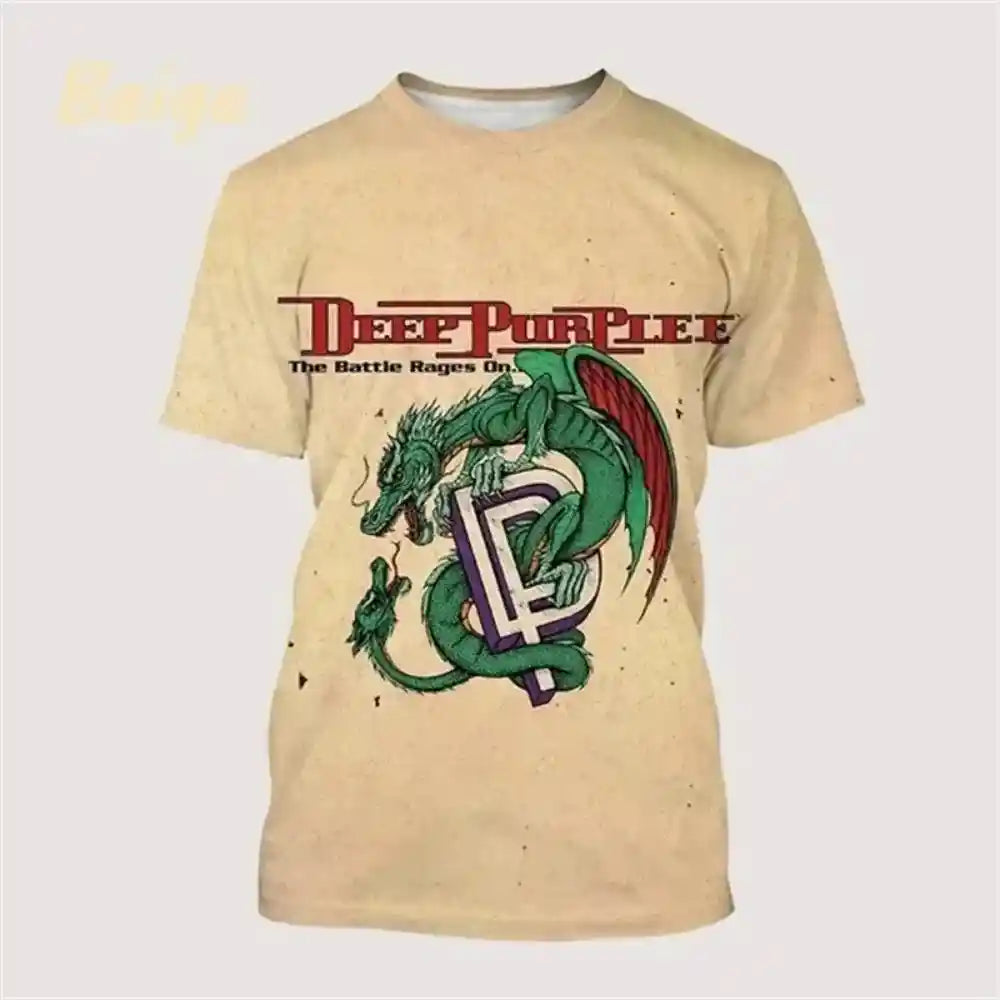 Smoke on the Water – Deep Purple 3D Print Tee