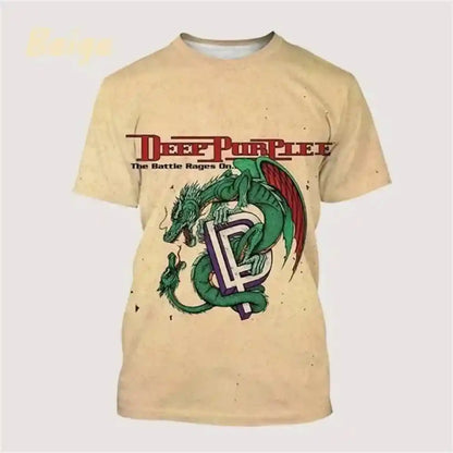 Smoke on the Water – Deep Purple 3D Print Tee