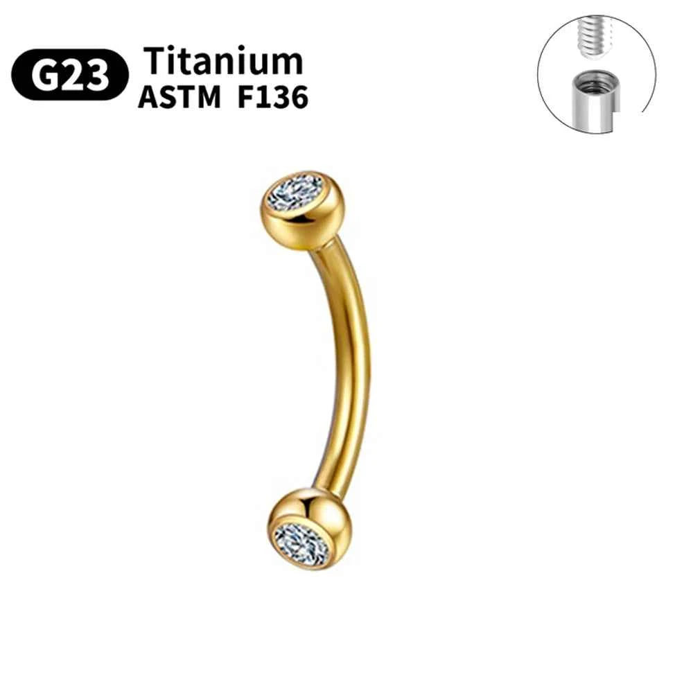 Titanium Piercings Labret Stud Lip Nose Eyebrow piercing kit