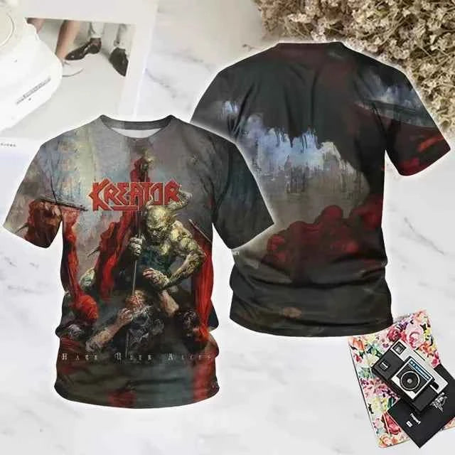 KREATOR Band 3d Print T-shirts various styles