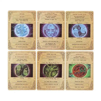 Karma Oracle Tarot Cards Toy Family Party Leisure Table Game Play Card Fortune Prophecy Telling Divination - Pedlar's Attic