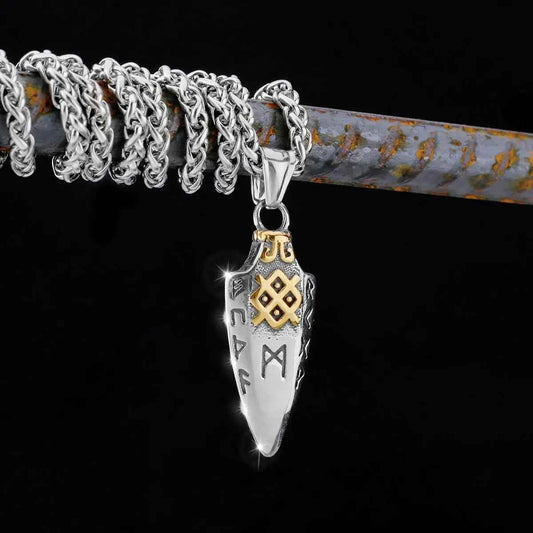Norse Runes Odin's Spear Necklaces