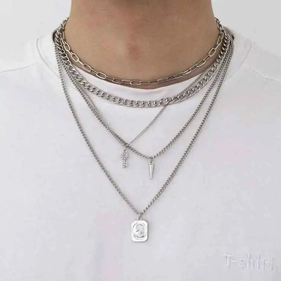 Punk Multilayer Chains - Pedlar's Attic