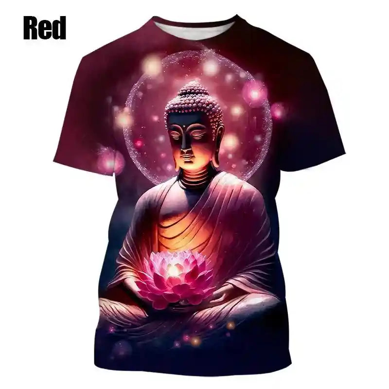 The Enlightened Path – Buddha Shakyamuni 3D Print Tee