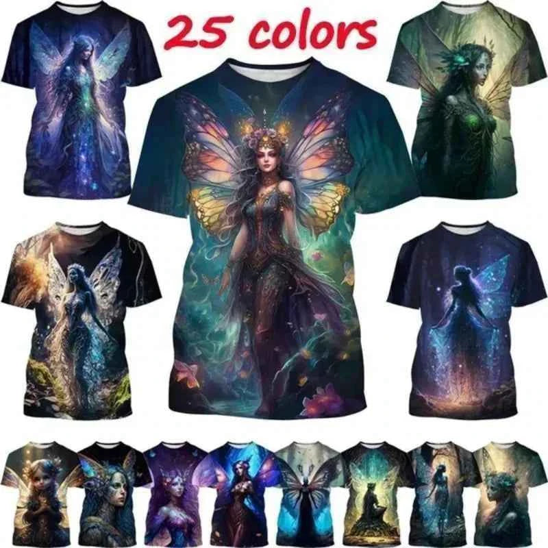 Multiple styles 4, FAIRIES! 3D Print T-shirt