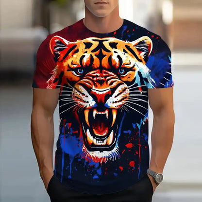 Wild Sovereign – Apex Predator 3D Print Tee