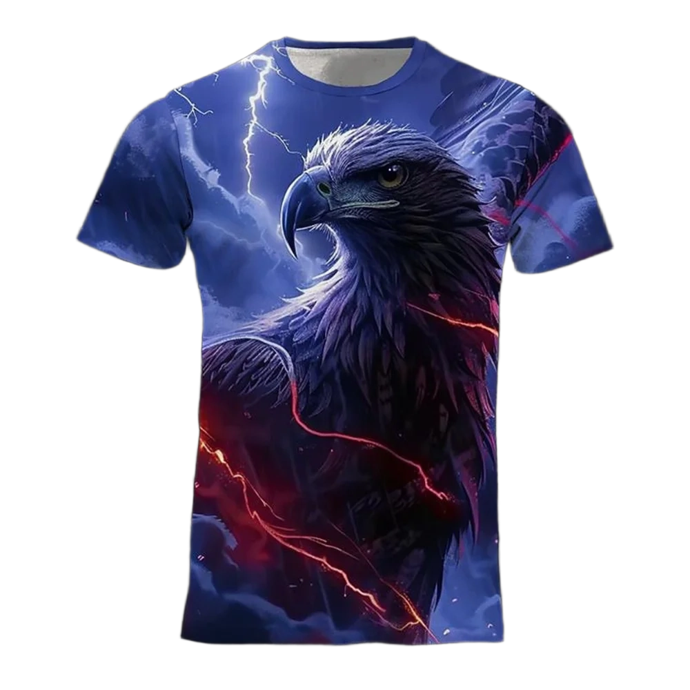 Skies Belong to No One – Eagle 3D Print Tee