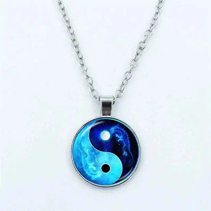 Yin Yang Tai Chi Necklace - Pedlar's Attic